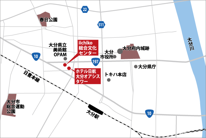 会場周辺図イメージ